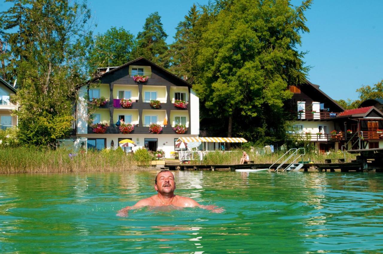 Haus Am See Sankt Kanzian am Klopeiner See Bagian luar foto