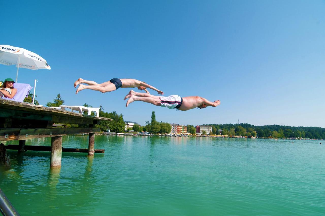 Haus Am See Sankt Kanzian am Klopeiner See Bagian luar foto