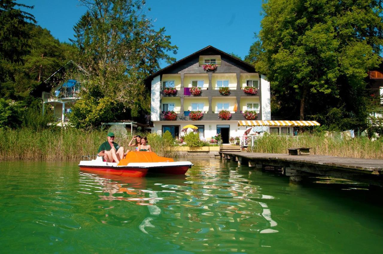 Haus Am See Sankt Kanzian am Klopeiner See Bagian luar foto