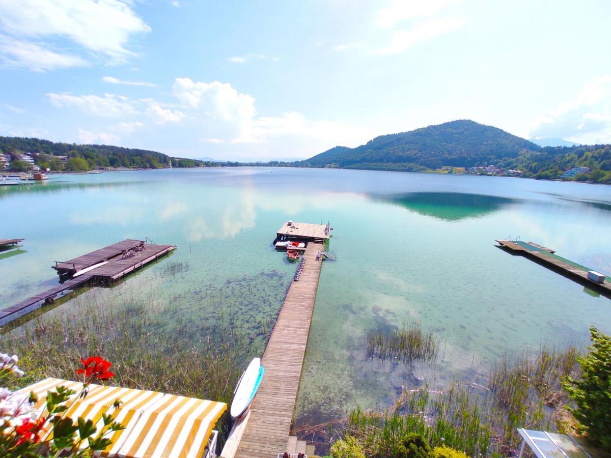 Haus Am See Sankt Kanzian am Klopeiner See Bagian luar foto