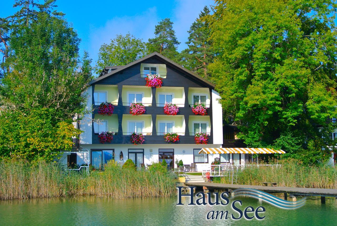Haus Am See Sankt Kanzian am Klopeiner See Bagian luar foto